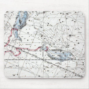 Map of The Constellations Plate XXII Mouse Mat