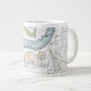 Map of The Constellations Plate XXVI Large Coffee Mug