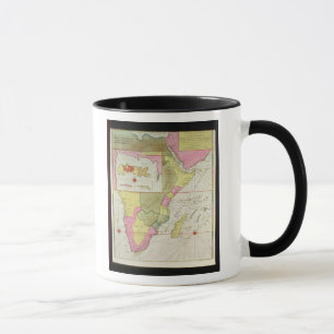 Map of the Countries of Africa Mug