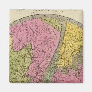 Map of the Country Magnet