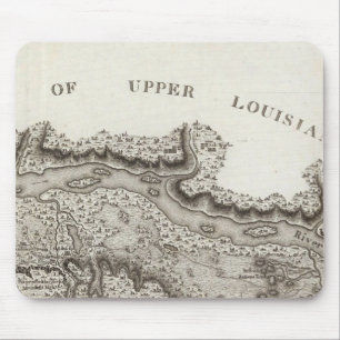 Map of the Country Of The Illinois Mouse Mat