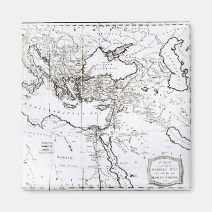 Map of the Eastern Part of the Roman Empire Magnet