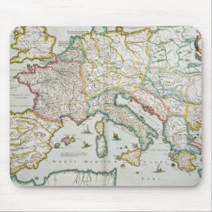 Map of the Empire of Charlemagne Mouse Mat