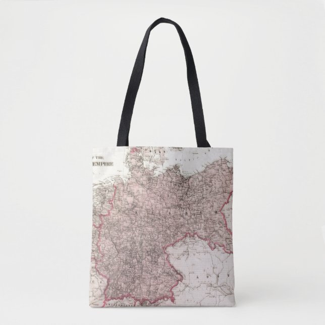 Map of the German Empire Tote Bag (Front)