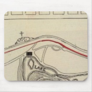 Map of the Golden Gate Park Mouse Mat