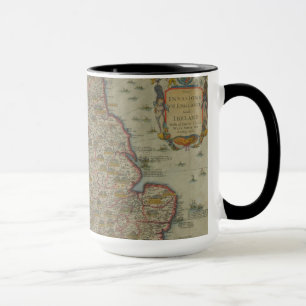 Map of The Invasions of England & Ireland Mug