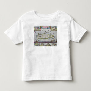 Map of the Island of Candia Toddler T-Shirt