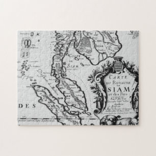 Map of the Kingdom of Siam Jigsaw Puzzle