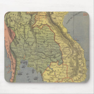 Map of the Kingdom of Siam Mouse Mat