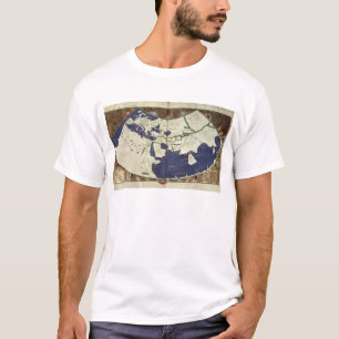 Map of the known world, from 'Geographia' T-Shirt
