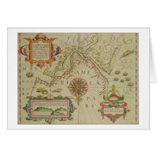 Map of the Magellan Straits, Patagonia, from the M