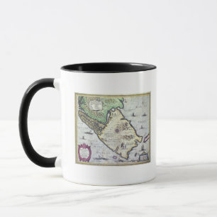 Map of the Magellan Straits, Patagonia Mug