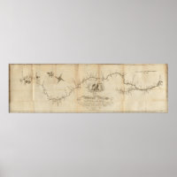 Map of the Mississippi River