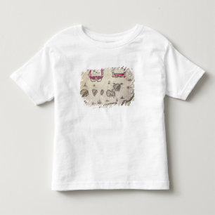 Map of The Moluccan Island, engraved Toddler T-Shirt