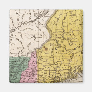 Map of the New England or Eastern States Magnet