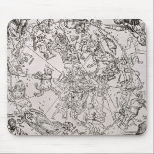 Map of the Northern Sky Mouse Mat