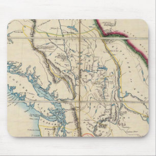 Map of the Oregon Territory 2 Mouse Mat