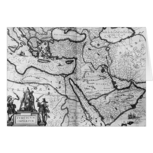 Map of the Ottoman Empire (Front Horizontal)