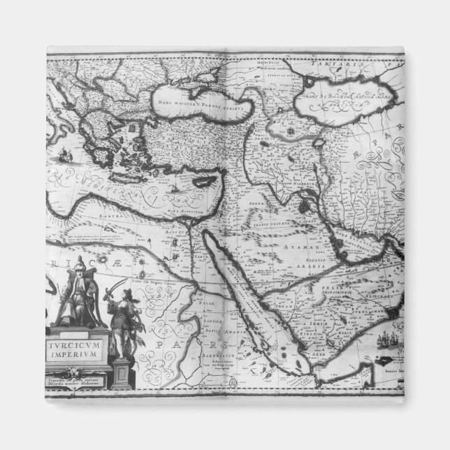 Map of the Ottoman Empire Magnet (Front)