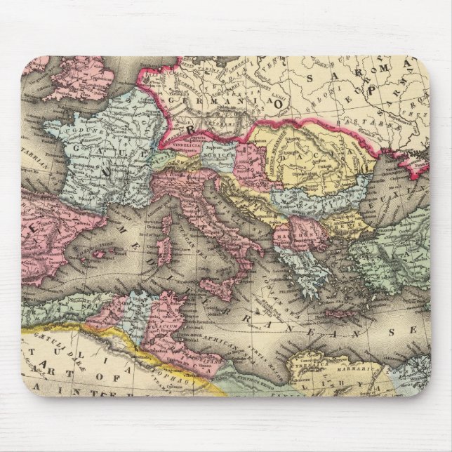 Map of the Roman Empire Mouse Mat (Front)
