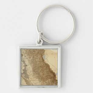 Map Of The San Joaquin Key Ring