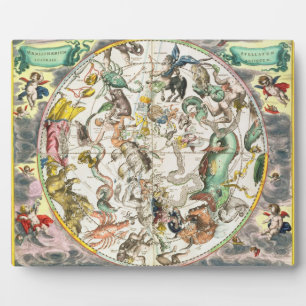 Map of the Southern Hemisphere, from 'The Celestia Plaque