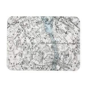 Map of The Southern Hemisphere Plate XXVIII Magnet