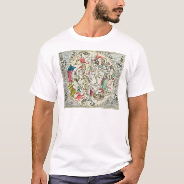 Map of the Southern Hemisphere T-Shirt (Front)
