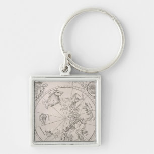 Map of the Southern Sky Key Ring