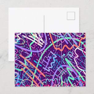 Map of the Stars Postcard