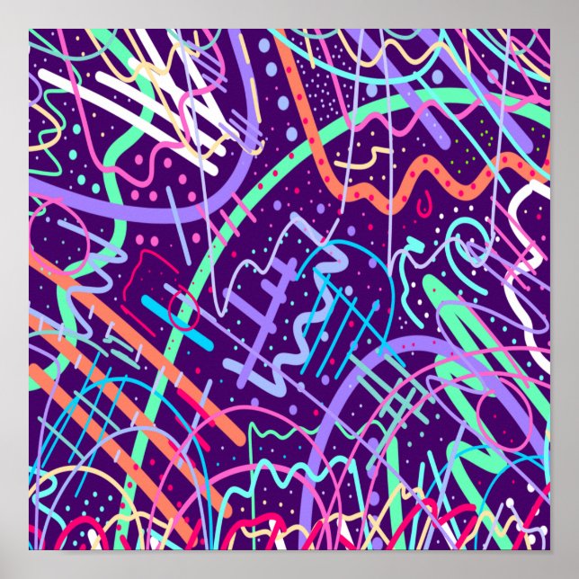Map of the Stars Poster (Front)