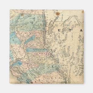 Map of the State of California Magnet