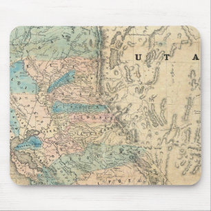 Map of the State of California Mouse Mat