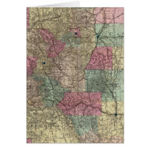 Map of the State of Colorado