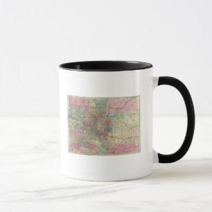 Map of the State of Colorado Mug