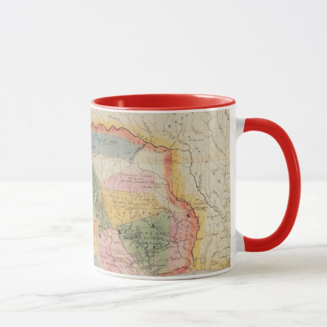 Map of the state of Texas | 1835 Mug (Right)