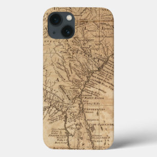 Map of the States of Virginia and North Carolina iPhone 13 Case