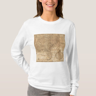 Map of the States of Virginia and North Carolina T-Shirt
