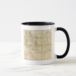 Map Of The Territory Of The United States 2 Mug