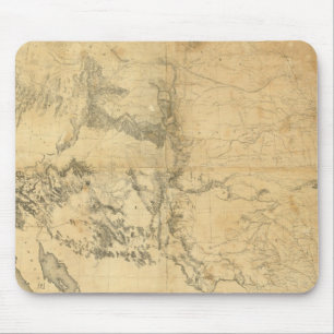 Map of The Territory of The United States Mouse Mat