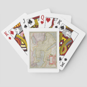 Map of the Turkish Empire, from the Mercator 'Atla Playing Cards