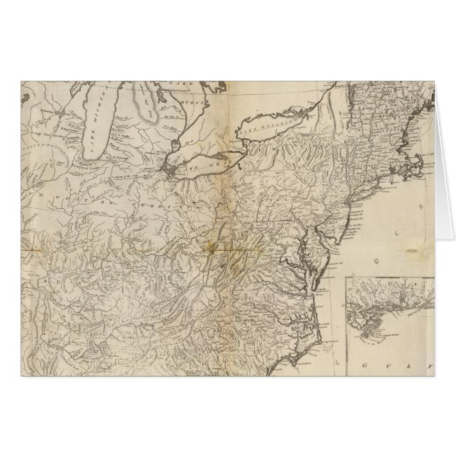 Map of the United States 2 (Front Horizontal)