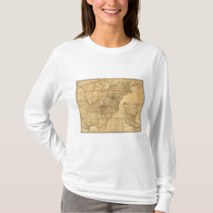 Map of the United States 4 T-Shirt