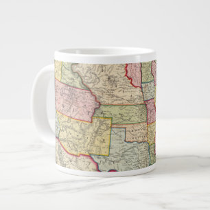 Map Of The United States, And Territories Large Coffee Mug