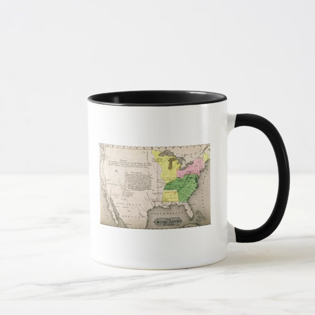 Map of the United States Mug (Right)