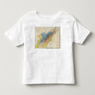 Map of the United States of America 3 Toddler T-Shirt