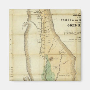 Map of the Valley of the Sacramento Magnet