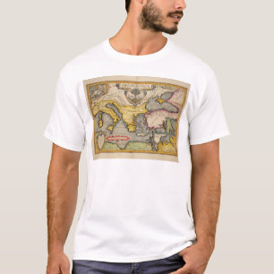 Map of the Voyage of the Argonauts T-Shirt