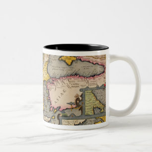 Map of the Voyage of the Argonauts Two-Tone Coffee Mug
