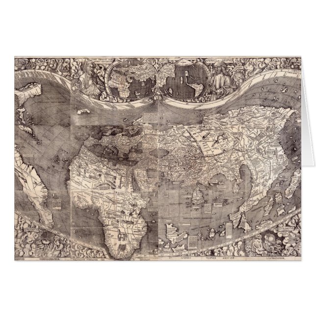 Map of the World | 1507 (Front Horizontal)